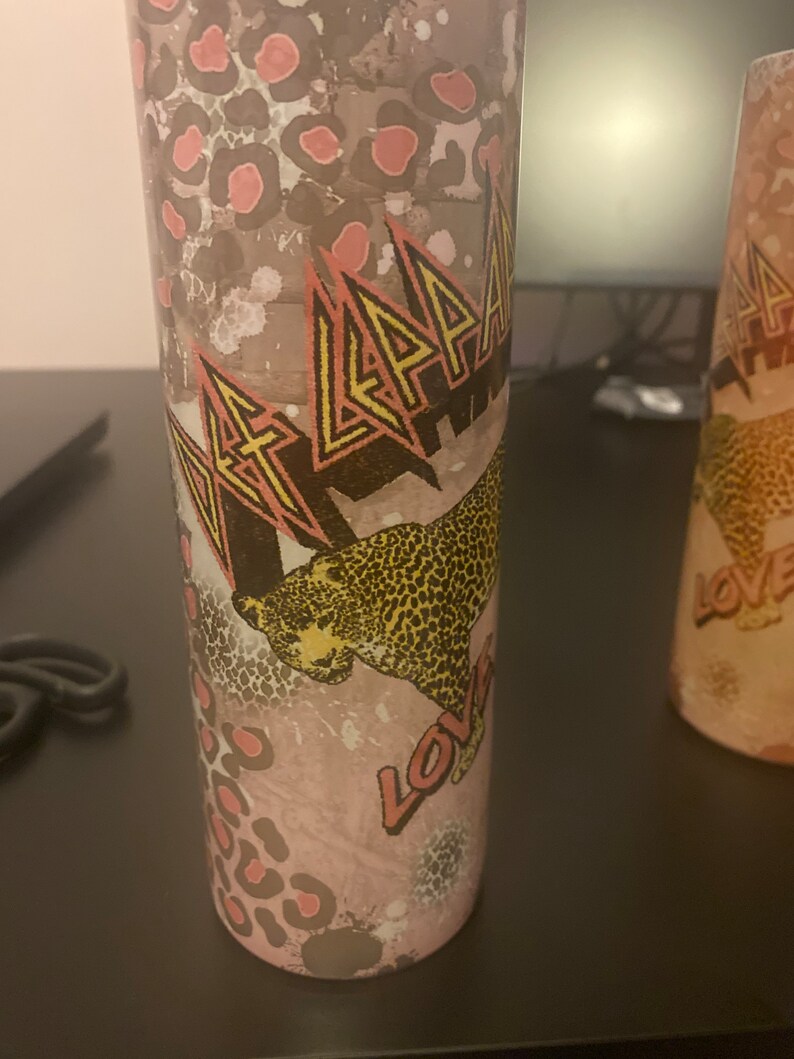 Def Leppard Holographic / Glitter 20 Oz Tumbler Etsy