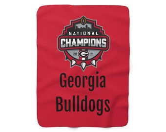 uga sweatshirt blanket