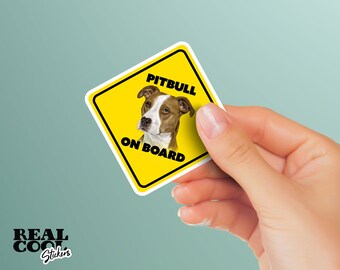 Pitbull Sticker, Pitbull Decal, Pitbull Stickers, Pit Bull Sticker, Pitbull Car Decal