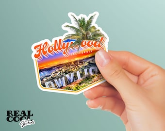 Hollywood California Sticker | Hollywood Stickers