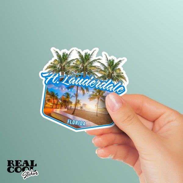 Ft. Lauderdale Sticker | Ft. Lauderdale Beach Stickers