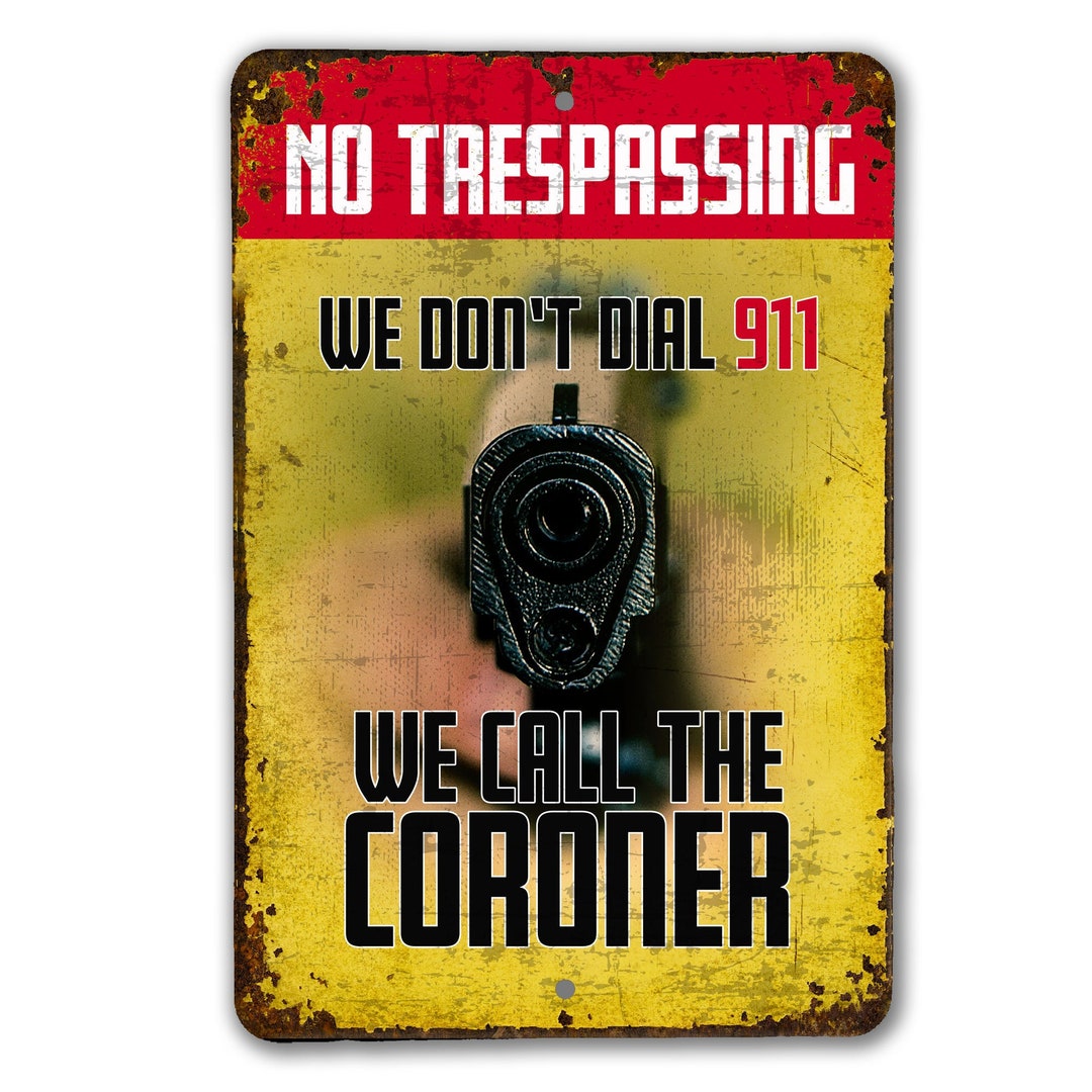 Funny Gun Sign Man Cave Sign Gun Signs Etsy