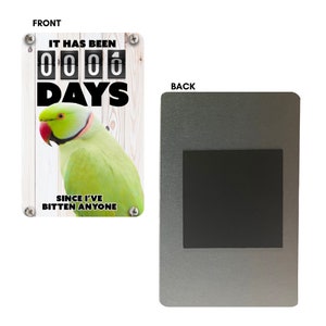 Ringneck Parrot Refrigerator Magnet | Ringneck Parakeet Magnet