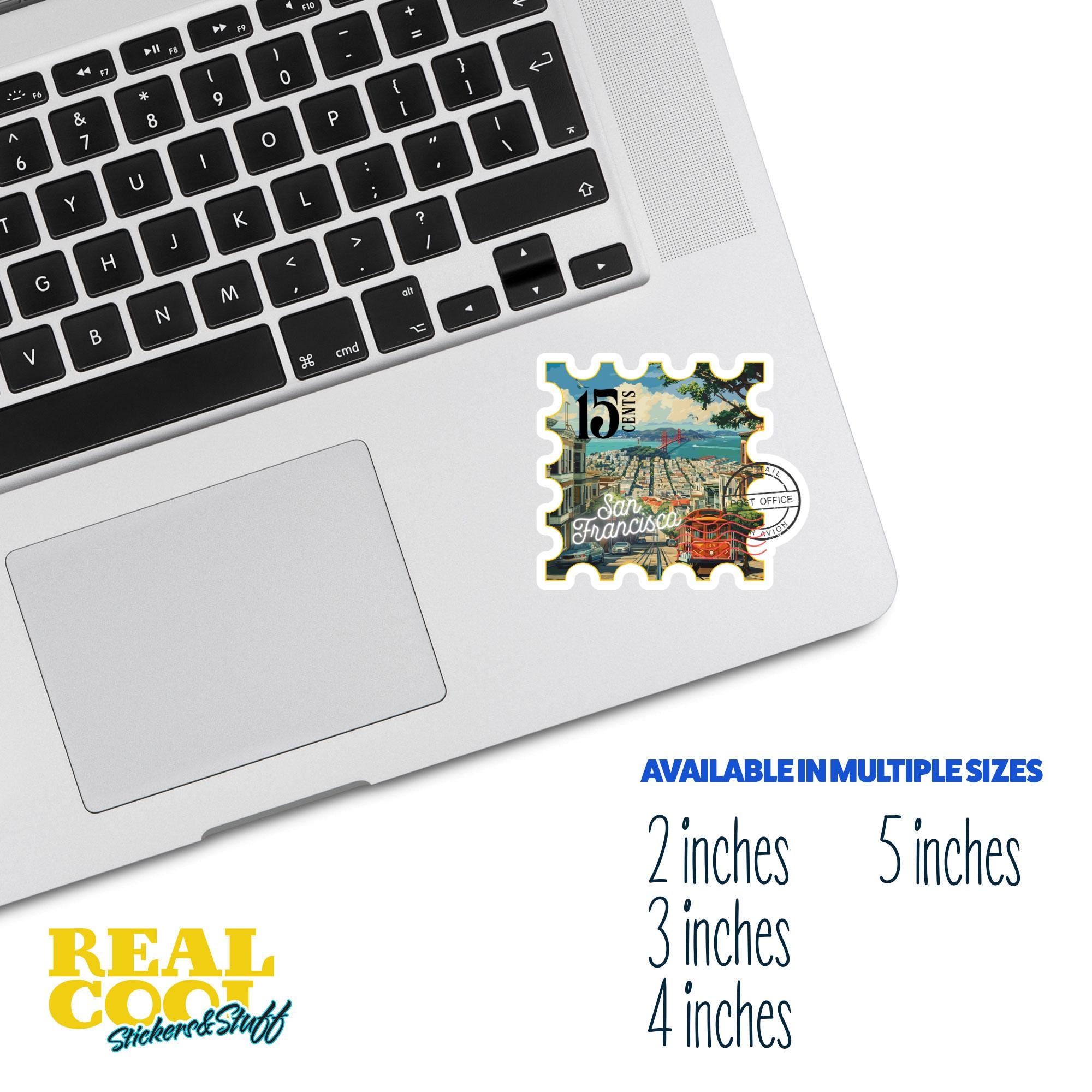 San Francisco Sticker - Vintage San Francisco Sticker - San Francisco ...