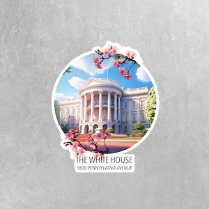 White House Sticker | Washington DC Sticker | DC Stickers