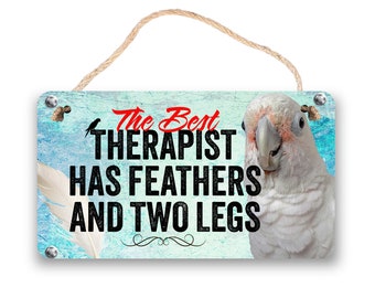 Goffins Cockatoo Sign | Goffins Cockatoo Parrot Sign | Goffins Cockatoo Therapy Sign