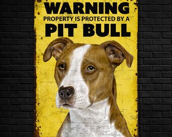 Imagine This Sweet Pit Bull Garten-Schild – Witziges Sicherheitsschild Für Rasen & Beete, 20,3 X 20,3 Cm