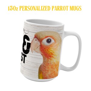 Pineapple Conure Coffee Mug | Personalized Pineapple Conure Mug