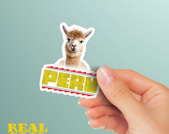 Peru Sticker | Llama Sticker | Peru Llama Sticker