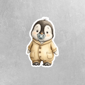 Baby Penguin Sticker | Penguin Sticker | Baby Penguin Decal