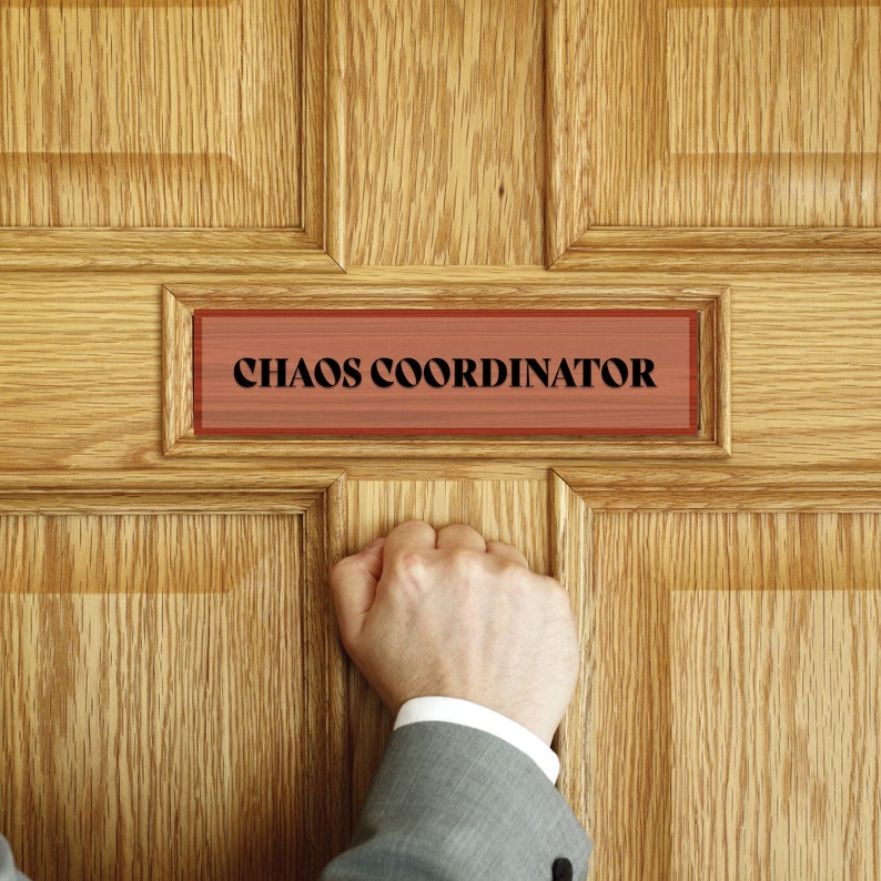 Desk Name Plate Office Name Plate Funny Office Name Plate Etsy