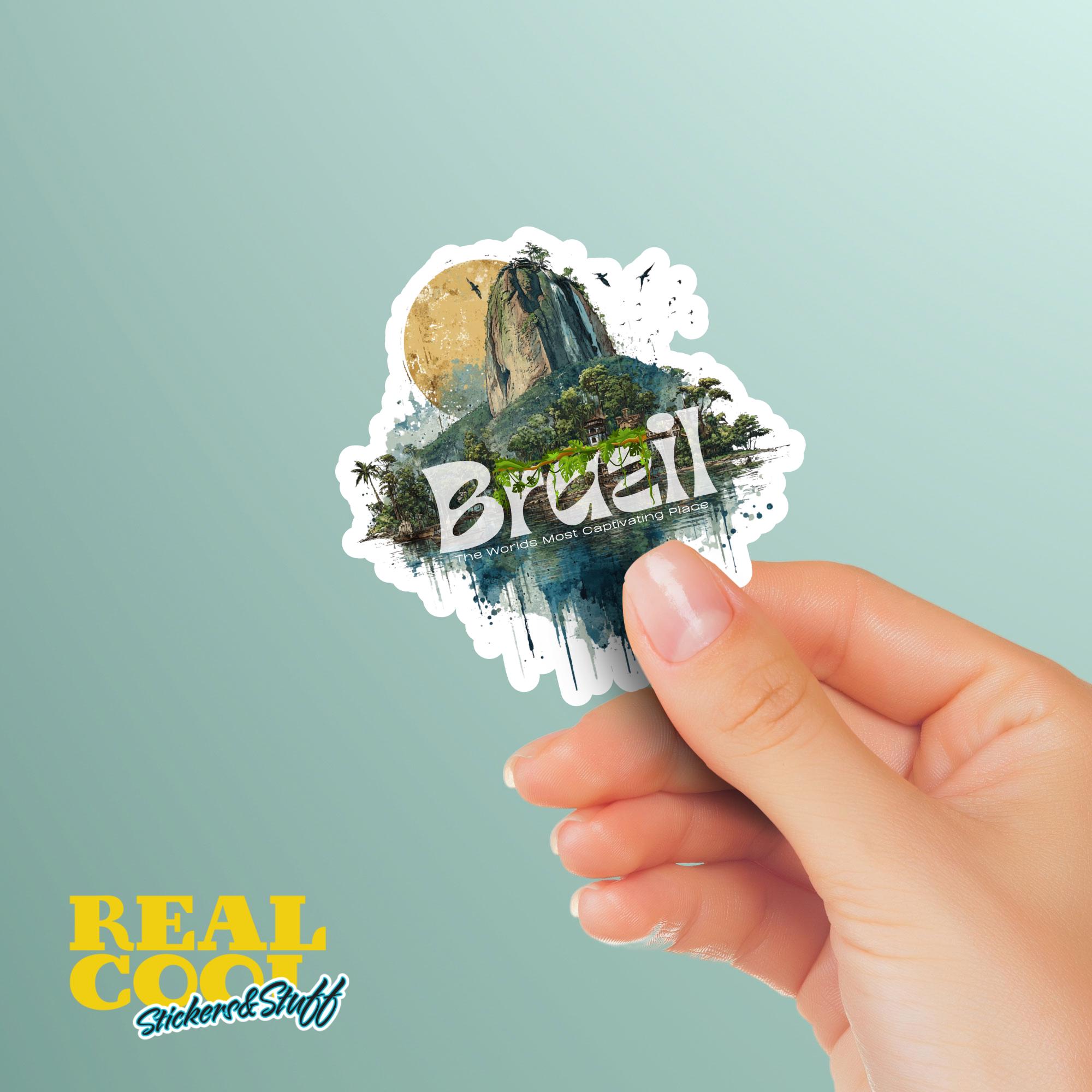 Sticker B Rasil Brazil Sticker | Brazil Decal | South America Sticker - Etsy