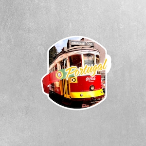 Portugal Trolly Sticker - Lisbon Stickers - Portugal Stickers