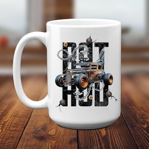 Rat Rod Mug | Rat Rod Coffee Mug | Rat Rod Graphic Mug