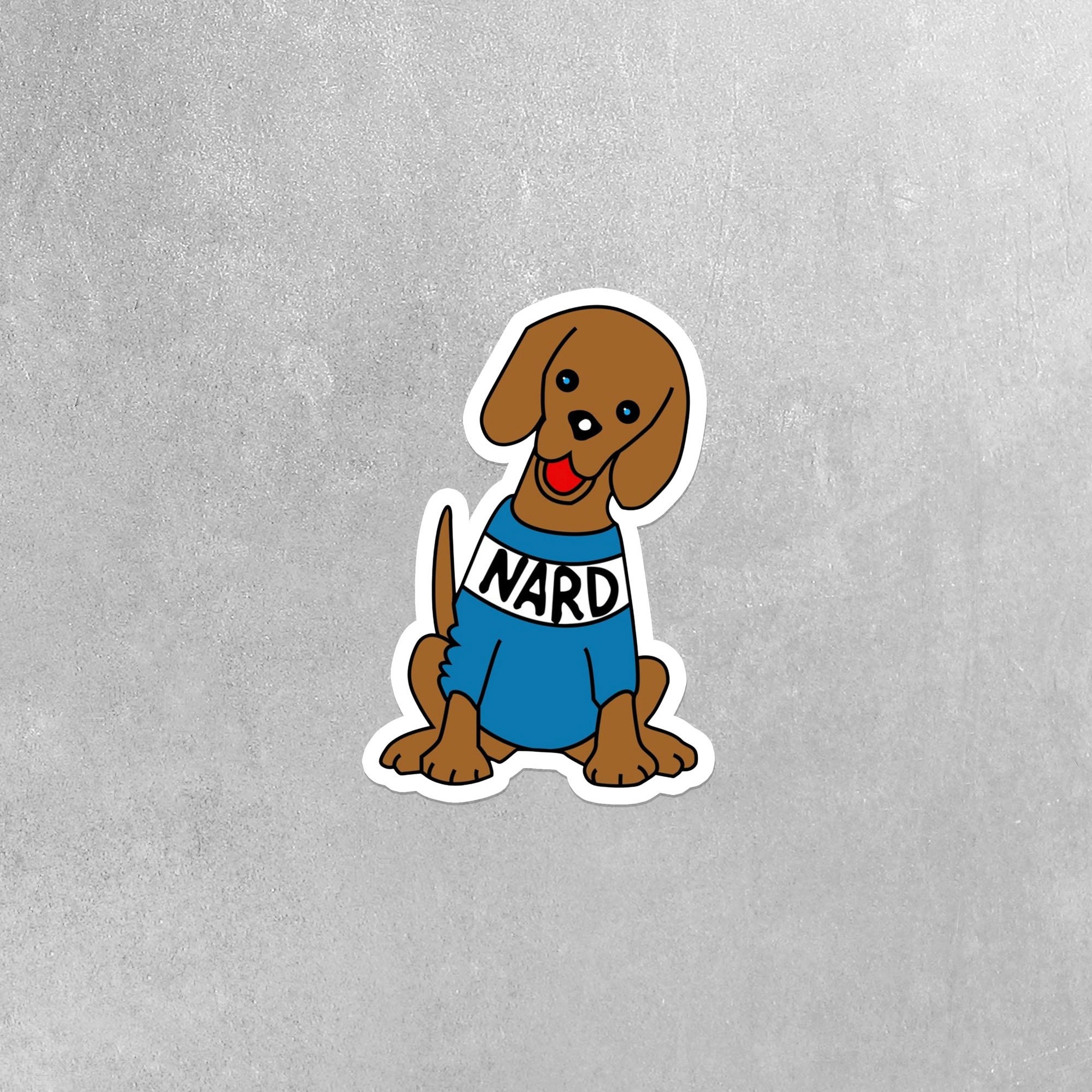Nard Dog Sticker the Office Nard Dog Sticker the Office Etsy