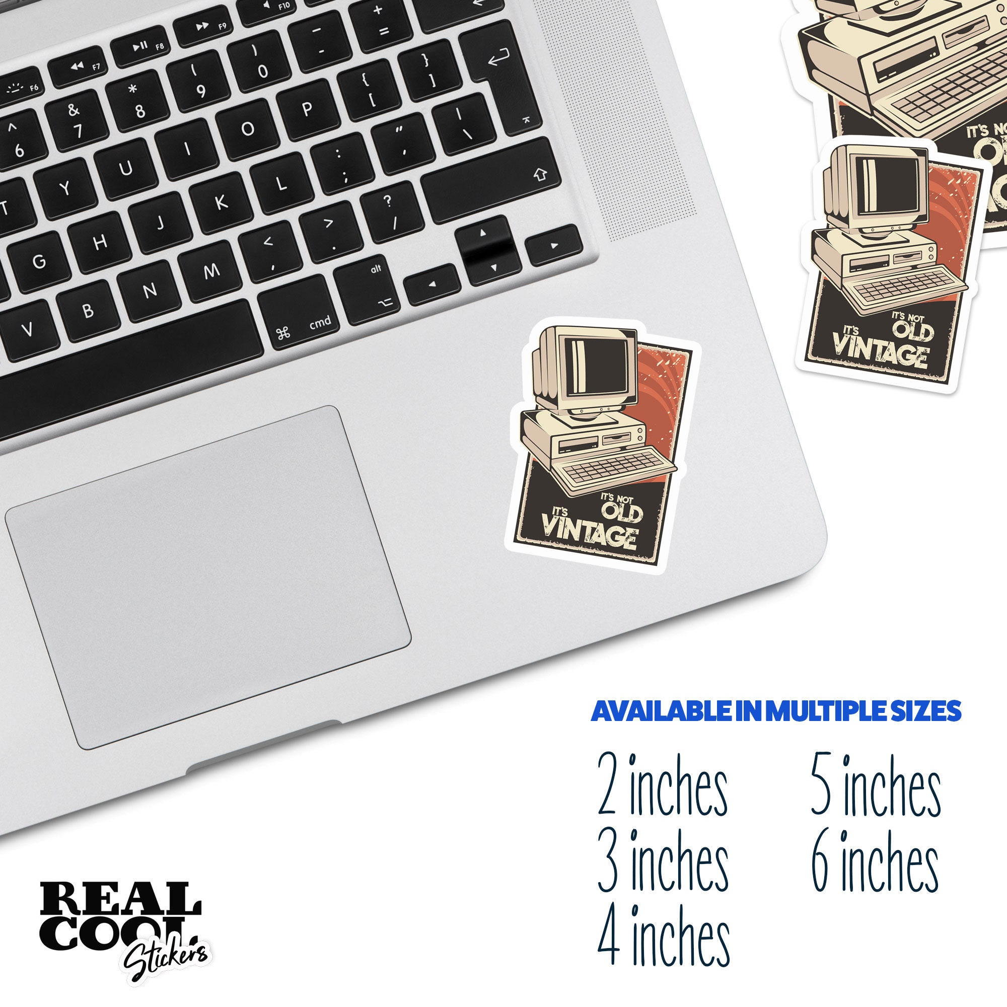Vintage Computer Sticker | It's Not Old It's Vintage Sticker | Retro ...