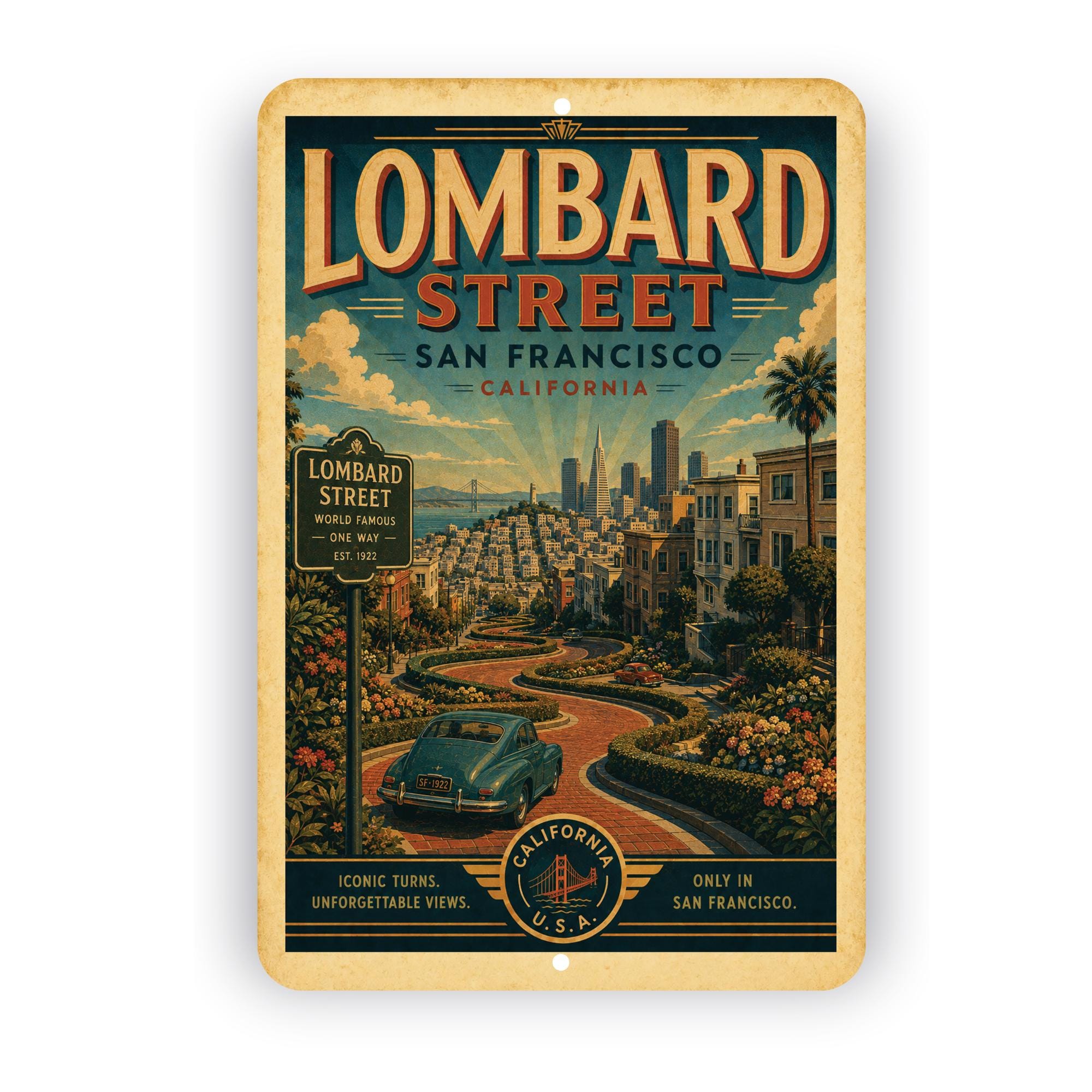 Vintage California Street Signs - Etsy