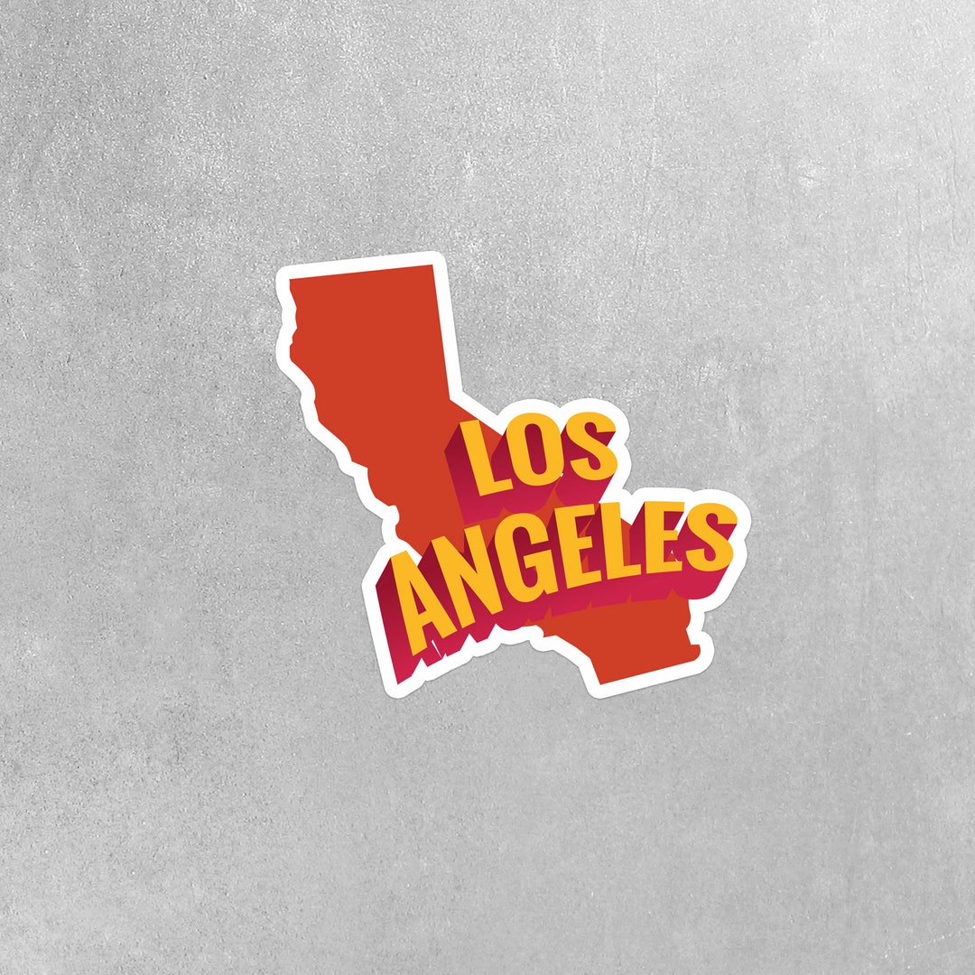 Cal State La Sticker California Sticker - Los Angeles Stickers - California Stickers - LA ...