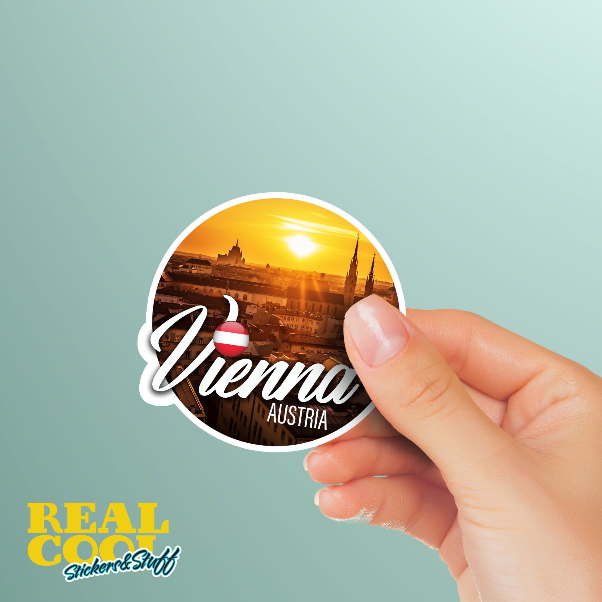 Sticker Wienna Vienna Austria Sticker | Vienna Decal - Etsy