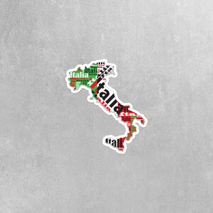 Italy Sticker - Travel Stickers - Italian Stickers
