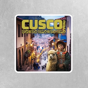 Cusco Sticker | Peru Stickers | Cusco Peru Decal