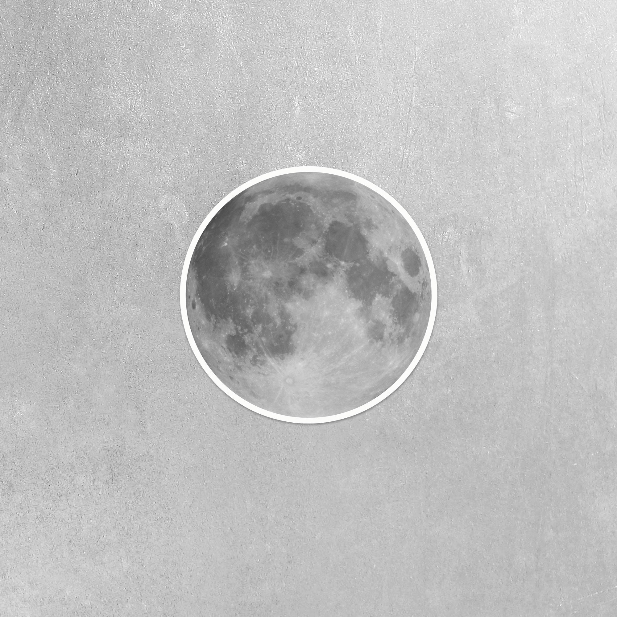 Full Moon Sticker I Moon Stickers Moon Phases Sticker Etsy