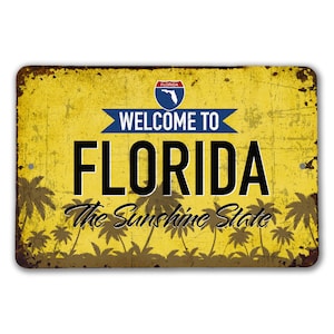 Florida Sign | Florida Sky Line Sign