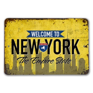 New York City Sign | New York Sky Line Sign