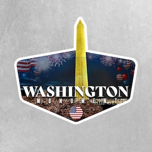 Washington Monument Sticker | Washington DC Sticker | DC Stickers