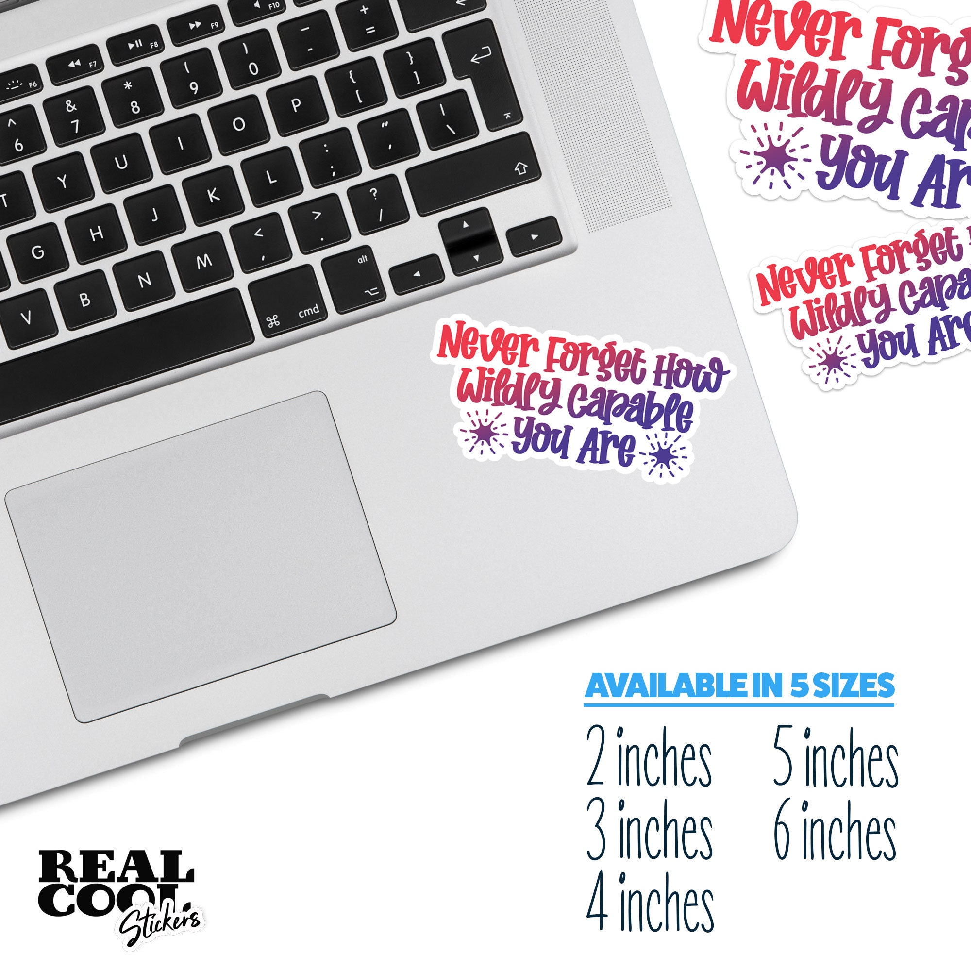 Inspirational Quote Stickers Motivational Encouraging Vinyl | Etsy