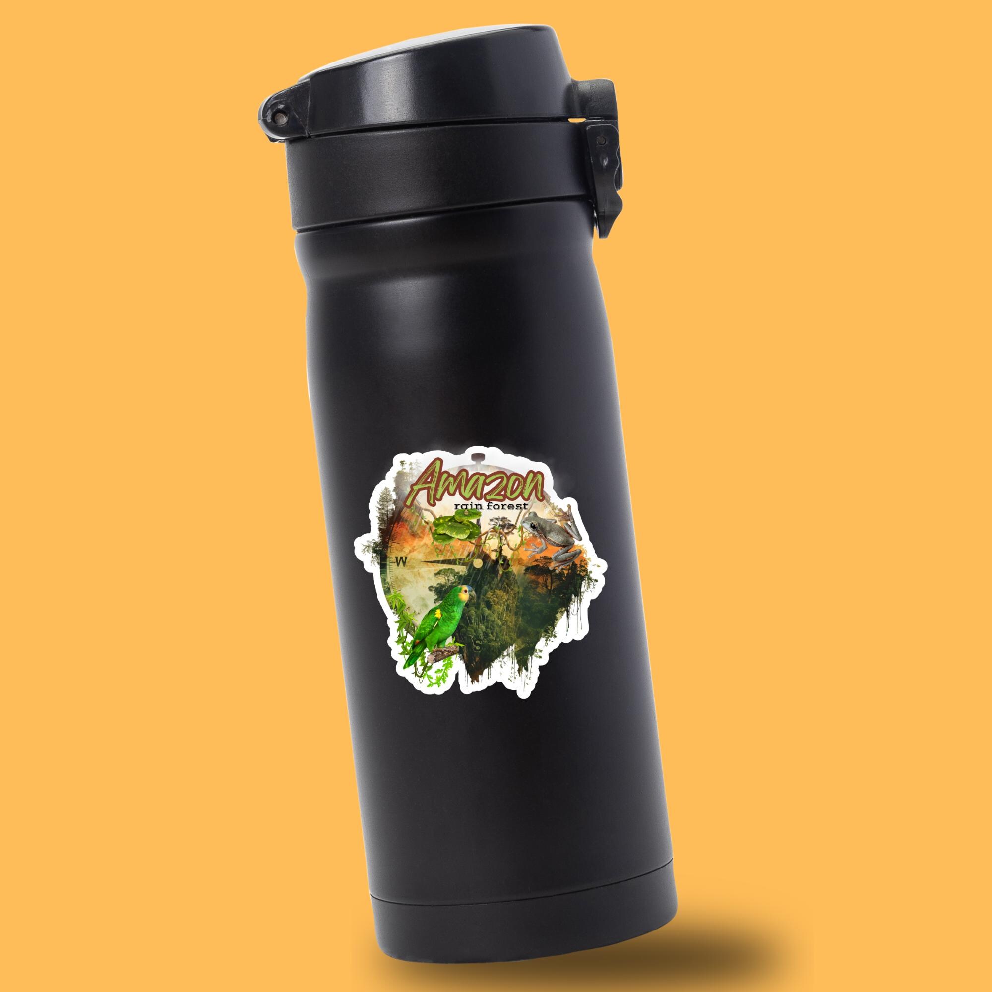 Sticker B Rasil Amazon Rainforest Sticker - Brazil Rainforest Sticker - Rainforest ...