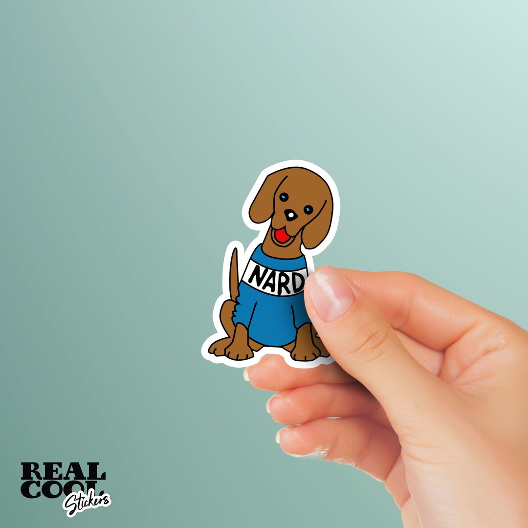 Nard Dog Sticker the Office Nard Dog Sticker the Office Etsy