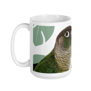 Green Cheek Conure Mug | I Love My Green Cheek Conure Mug