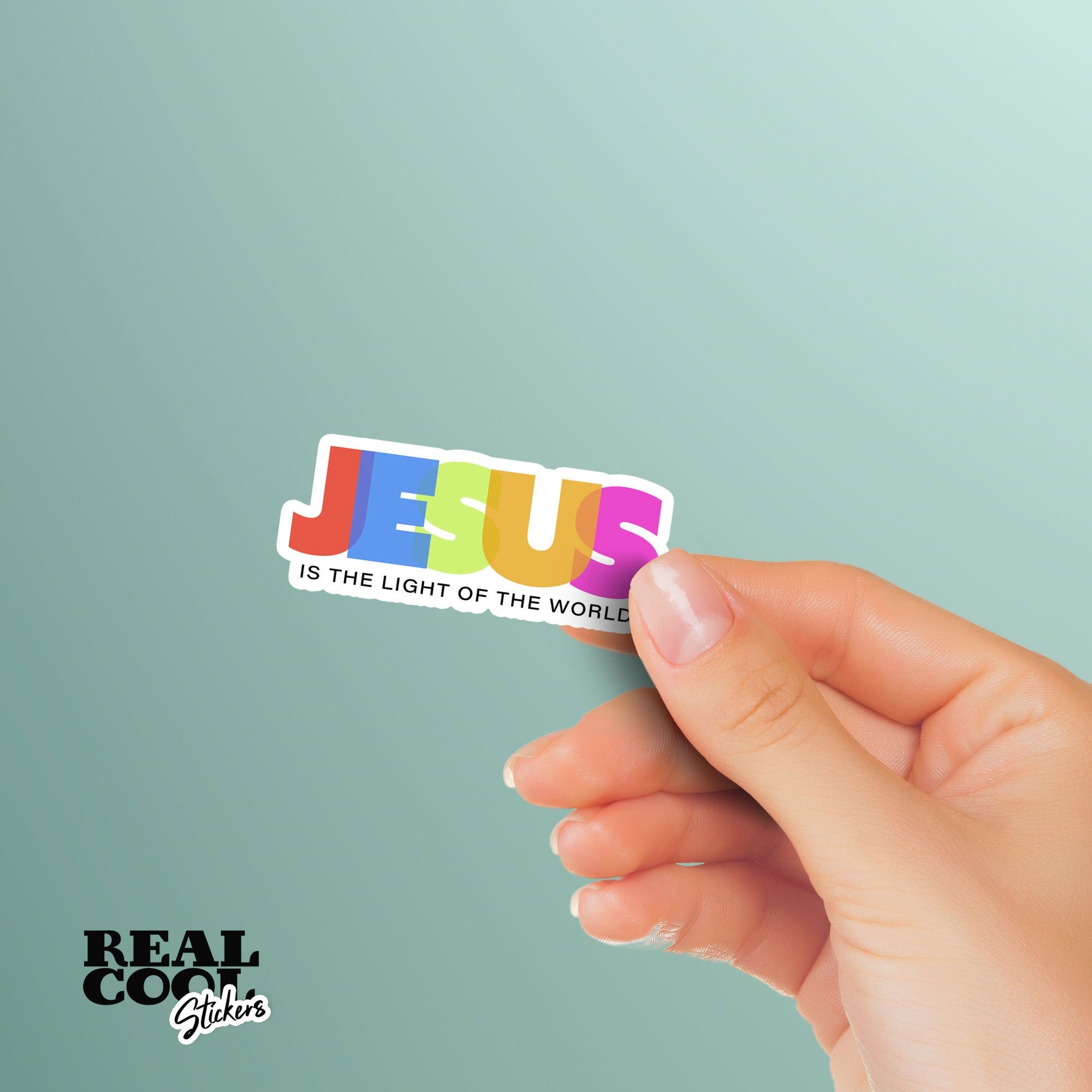 Jesus Stickers Christian Stickers Stickers About Jesus Etsy