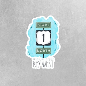 Key West Sticker | Florida Keys Sticker | Key West Decal