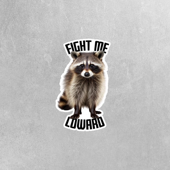 thumbnail image 2 of Recycle Your Animals Vinyl Sticker - Fight Club Inspired, Waterproof 2 of 5