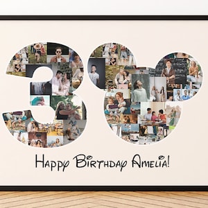 30th Birthday Disneyland, 30 years birthday gift for her, Disney lover gift, 30th gift for mom, sister, aunt, bestfriend, Disneyworld fan