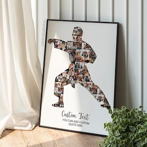 Regalos para entrenadores de karate, regalos para maestros de taekwondo, regalo para instructores de artes marciales, regalos de taekwondo para maestros, miyagido, póster de adorno de taekwondo