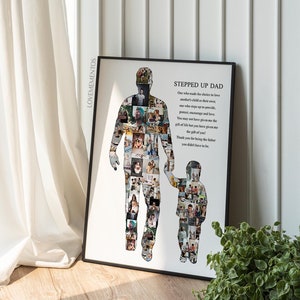 Stepped Up Dad, Stepdad Gift from Stepson, Stepfather Valentines, Fathers Day Gift Step dad, Bonus Dad Birthday Gift, Stepson gift stepdad