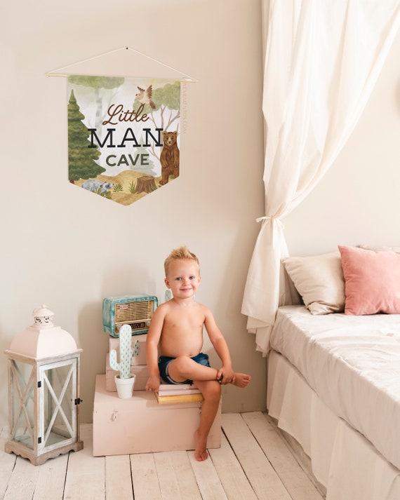 Little man sales cave nursery decor