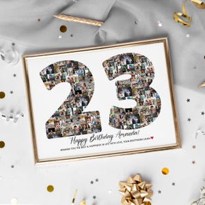 23.Geburtstag Geschenk für ihn Sie, 23.Geburtstag Party Dekoration, 23.Geburtstag Banner Poster, 23.Geburtstag einladen Shirt svg Cake Topper Karte