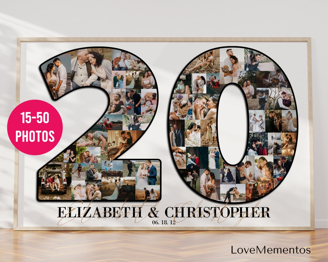 20th Anniversary Gifts for Husband 20 Year Anniversary Gift - Etsy