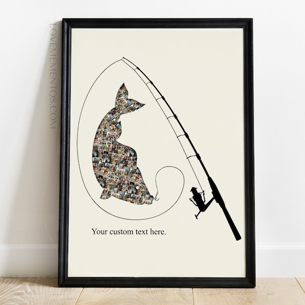 Personalized Fishing Photo Ornaments Etsy