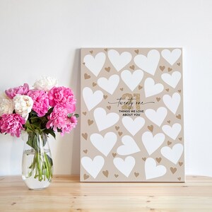 Decoraciones para el 21 cumpleaños, libro de visitas "21 cosas que nos encantan de ti", regalos para el 21 cumpleaños, cartel para fiesta de cumpleaños de 21 años, regalo para él o ella 21 imagen 7