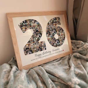 26e verjaardagscadeau, 26e verjaardag decor, 26e verjaardagsuitnodiging, 26e verjaardagskaart, 26e verjaardag fotocollage, 26e verjaardag mannen vrouwen