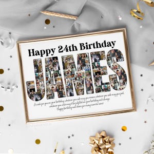 24e verjaardagscadeau voor hem haar, feestversieringen 24e verjaardag, spandoekposter 24e verjaardag, uitnodiging 24e verjaardag, kaart 24e taarttopper