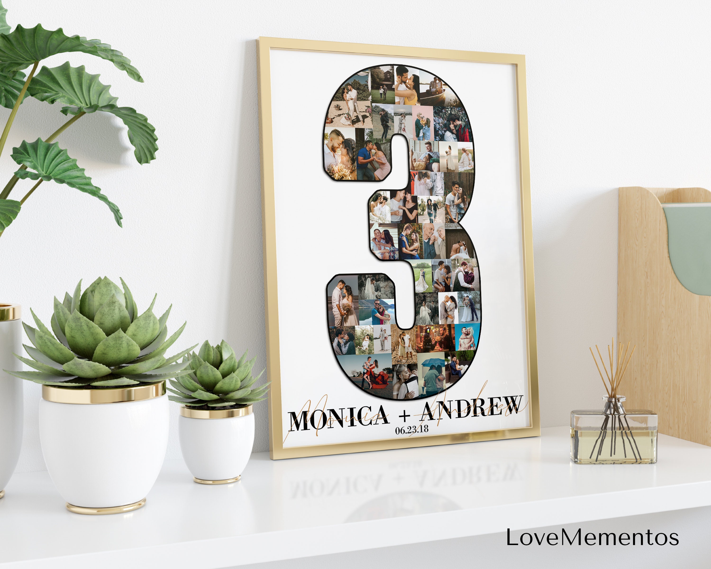 3 Year Anniversary Gift For Him
 3 years Anniversary Gift for Him 3rd Wedding Anniversary Gift