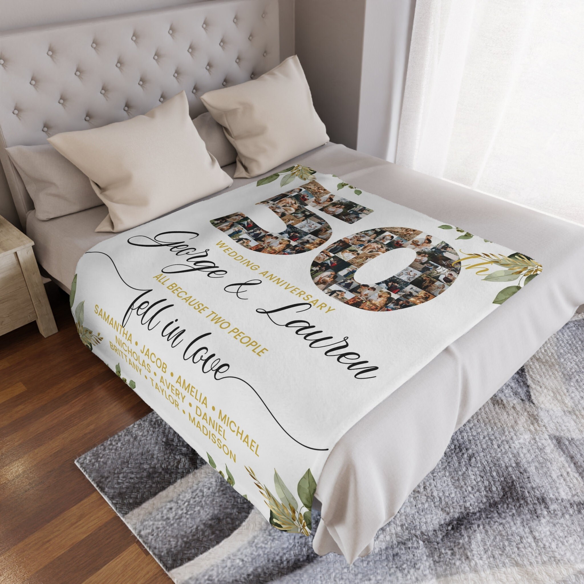 Husband Blanket, Mens Anniversary Gift Ideas, First Wedding Anniversar –  Shedarts