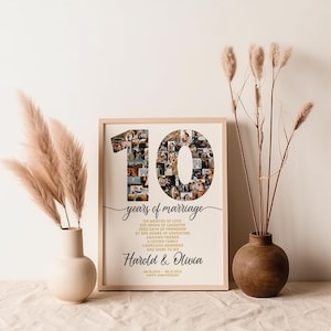 10th anniversary gift for him, 10th yr, 10 year anniversary gift for husband, 10 year anniversary gifts for wife, ten year anniversary gift
