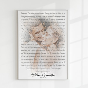 25 years Wedding Anniversary for Him, 25th Wedding Anniversary Gift for Husband, Silver Wedding Anniversary Wife Gifts, Song Lyrics Wall Art